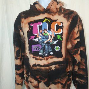 Cross Colours Women's Size Small Vintage Style TLC 1992 Graphic Hoodie